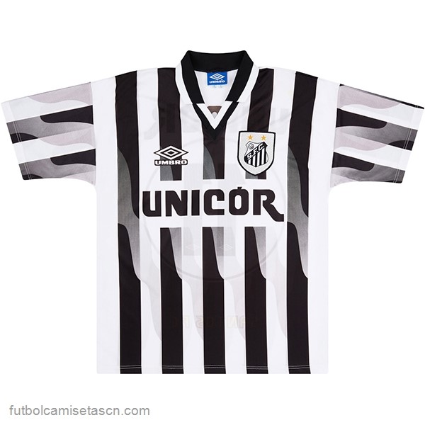 Tailandia Camiseta Santos 1ª Retro 1998 Blanco